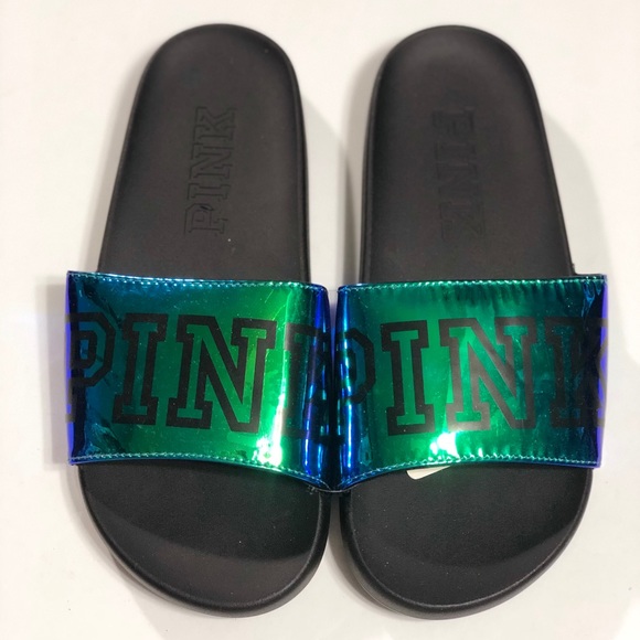 iridescent slides pink